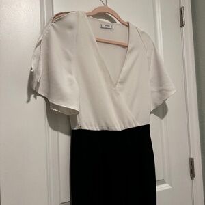 MANGO SET WOMEN XS WHITE AND BLACK